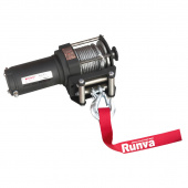 Лебедка для квадроциклов Runva EWX 3000A 12В трос стальной
