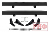 Пороги РИФ силовые Nissan Patrol Y61 2004+ (MКПП)