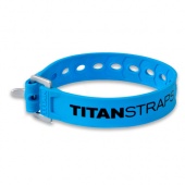 Ремень крепёжный TitanStraps Super Straps голубой L = 36 см (Dmax = 9,5 см, Dmin = 3,2 см)