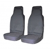 Комплект грязезащитных чехлов на передние сиденья (серый)