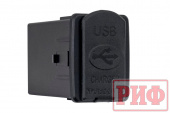 Розетка USB 2 QC 3.0 для Nissan 30x22х38