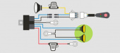 Комплект проводов для подключения 2-х фар Ironman LED