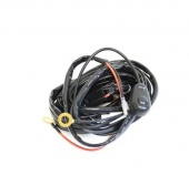 Комплект проводки для подключения 1-й дополнительной LED-фары / HID-лампы (с кнопкой)