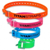 Ремень крепёжный TitanStraps Super Straps розовый L = 46 см (Dmax = 12,7 см, Dmin = 3,2 см)