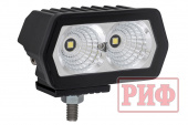 Светодиодная фара рабочего света РИФ 89 мм 20W LED