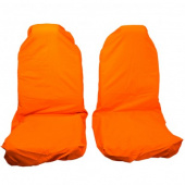 Комплект передних грязезащитных чехлов на сиденья PRO-4x4 HARD оранжевый