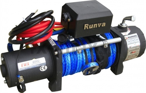  Лебедка автомобильная электрическая Runva EWX8000SR 8000 lbs 